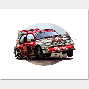 MG Metro Belge Group B - Illustration Posters and Art